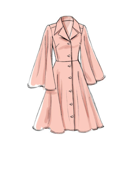 Patrón de vestido - Vogue 9345