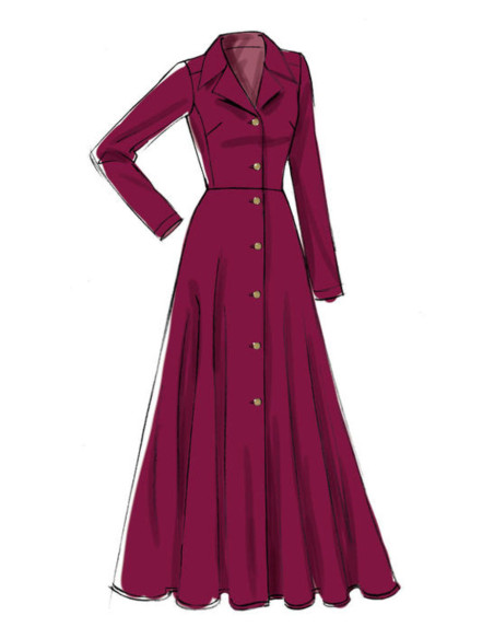 Patrón de vestido - Vogue 9345