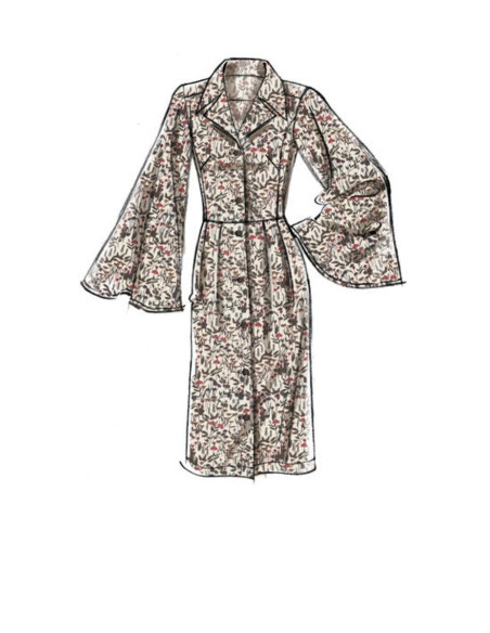 Patrón de vestido - Vogue 9345