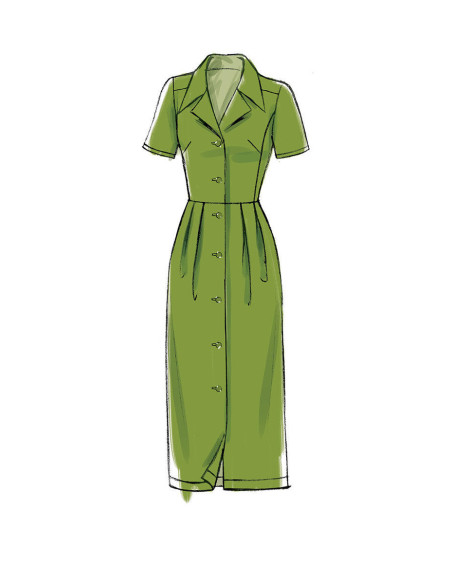 Patrón de vestido - Vogue 9345