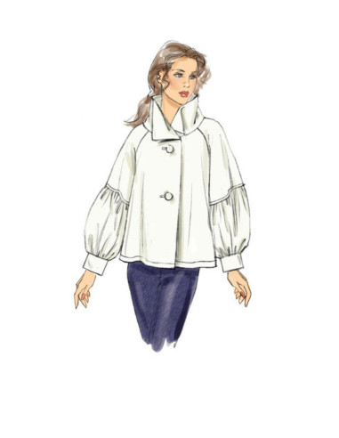 Patrón de blusa - Vogue 9347