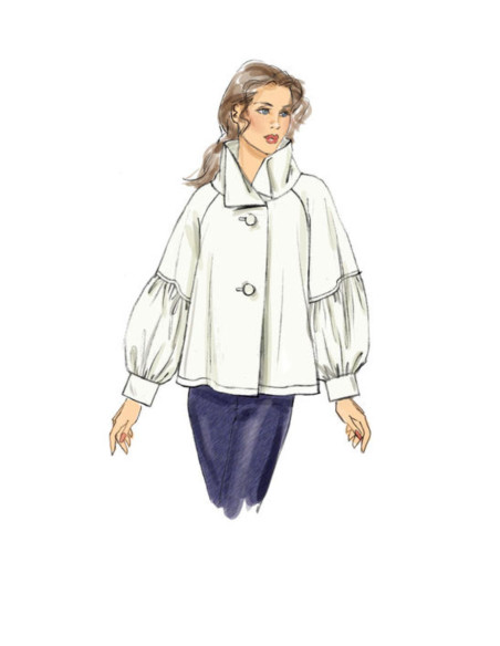 Patrón de blusa - Vogue 9347