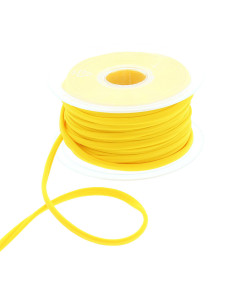 Cordón de espagueti lycra 5 mm - Amarillo
