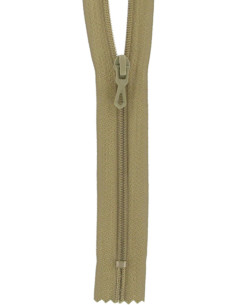 Cremallera de nylon - Beige medio