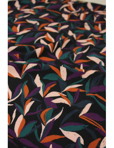 Tejido de viscosa Mowgli Multicolor - Églantine & Zoé