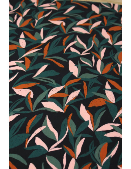 Tejido viscosa Mowgli Verde - Églantine & Zoé