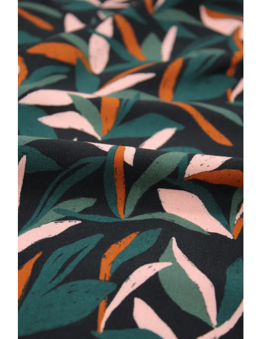 Tejido viscosa Mowgli Verde - Églantine & Zoé