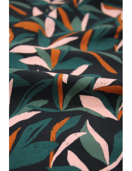 Tejido viscosa Mowgli Verde - Églantine & Zoé