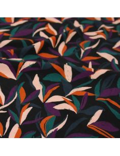Tejido de viscosa Mowgli Multicolor - Églantine & Zoé