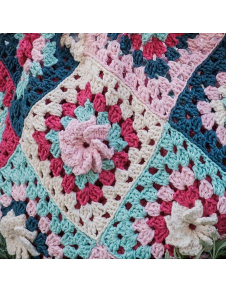 Kit de crochet - Bolsa Granny square