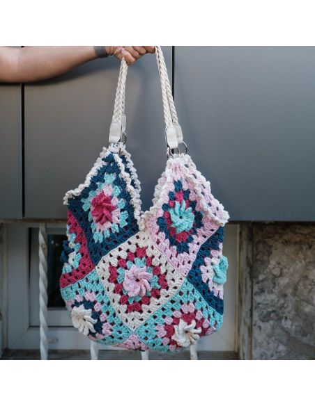Kit de crochet - Bolsa Granny square
