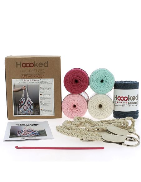 Kit de crochet - Bolsa Granny square