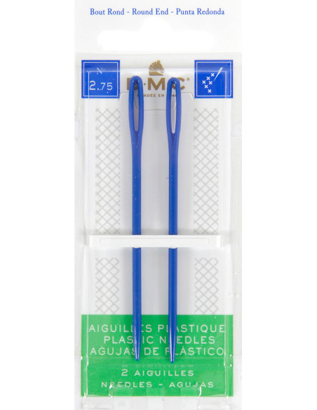 Agujas de bordar de plástico para niños DMC