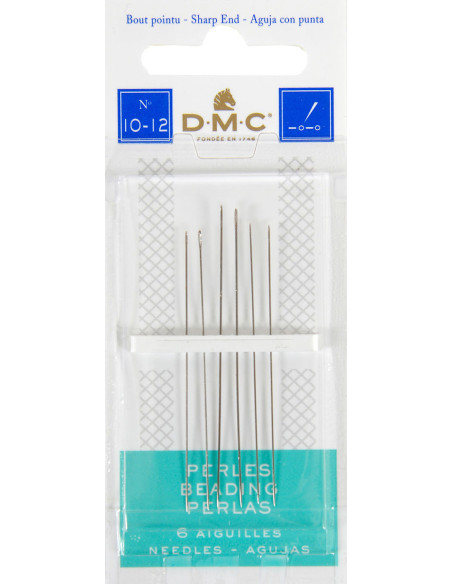 Agujas para bordar con perlas DMC