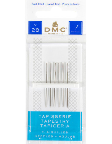 Agujas de tapicería DMC n°28