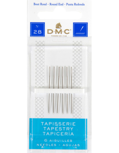 Agujas de tapicería DMC n°28
