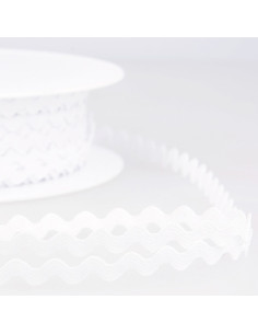 Serpentina - Croché 8 mm - Blanco