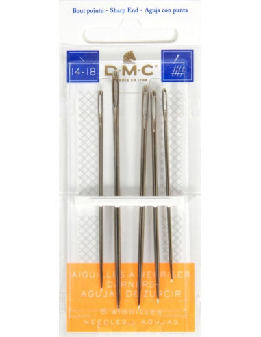 Agujas de zurcir DMC n°14-18
