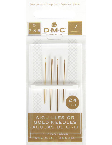 Agujas para bordar OR DMC n°7-8-9