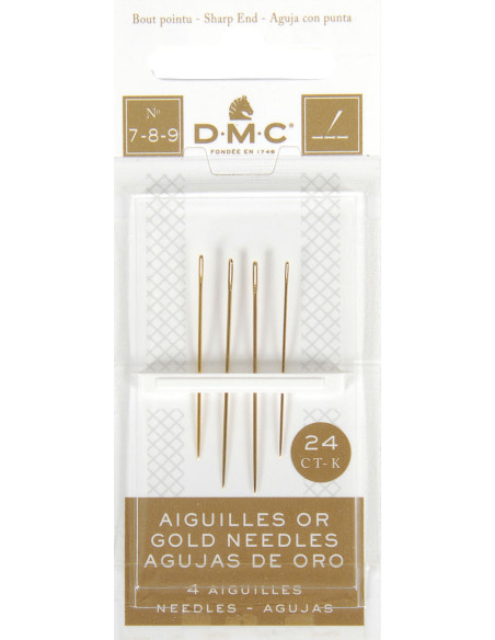 Agujas para bordar OR DMC n°7-8-9