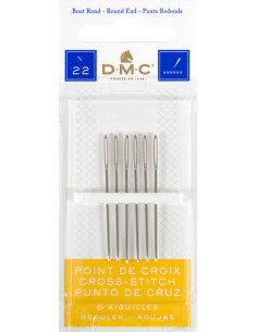 Agujas para punto de cruz DMC n°22