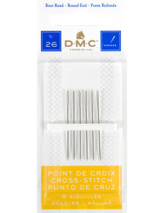 Agujas para punto de cruz DMC n°26