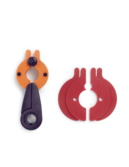 Dispositivo para hacer pompones 2 en 1 S