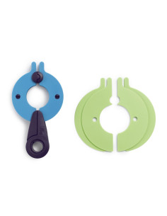 Dispositivo para hacer pompones 2 en 1 L 2