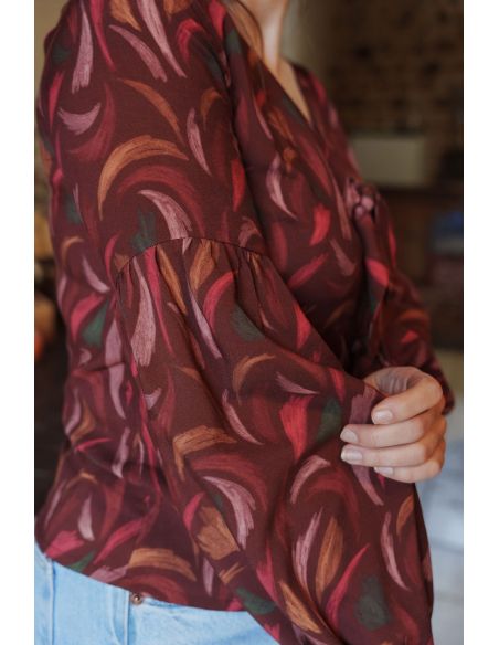 Patrón de blusa - Monarch - Lise Tailor