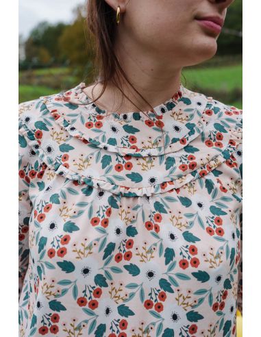 Tejido viscosa Anemone - Lise Tailor
