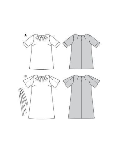 Patrón de vestido - Burda 6305