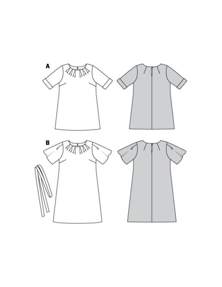 Patrón de vestido - Burda 6305