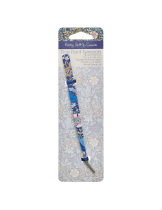 Pinza de bordado para overlock 15 cm - Colección flores azules