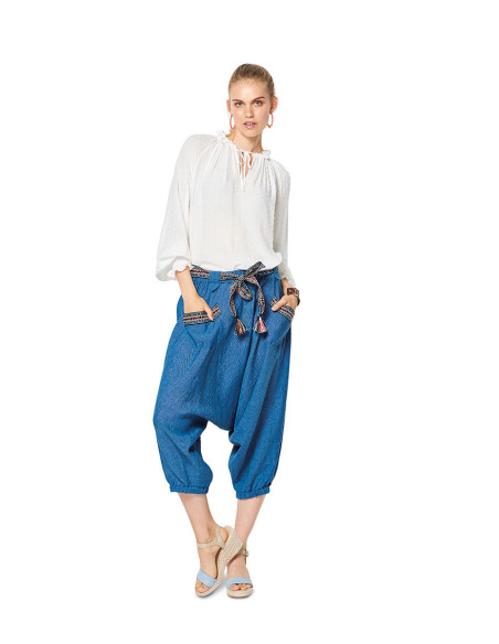 Patrón de pantalón - Burda 6316