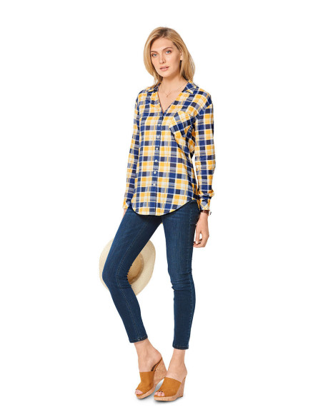 Patrón de blusa - Burda 6326