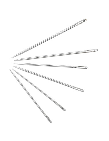Agujas de zurcir cortas