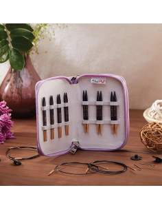 Kit de agujas circulares intercambiables KnitPro J'adore Cubics