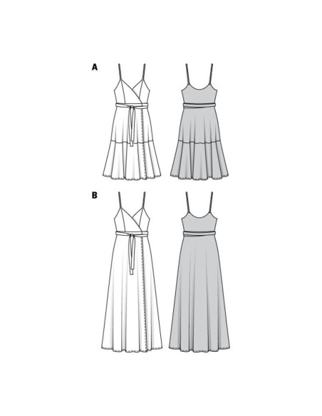 Patrón de vestido - Burda 6344