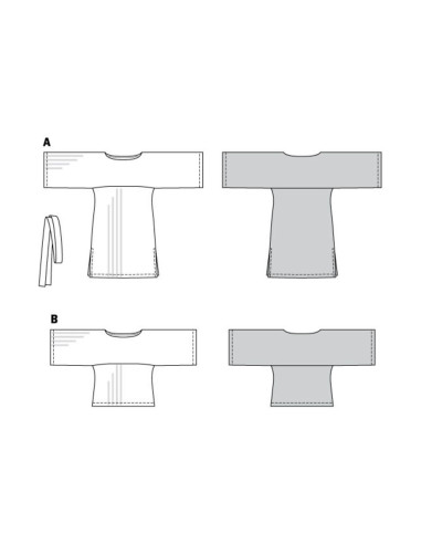Patrón de vestido - Burda 6345