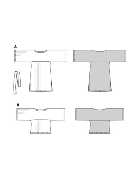 Patrón de vestido - Burda 6345
