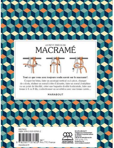 Libro el pequeño manual del macramé