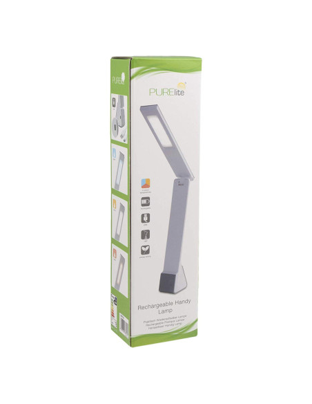 Lámpara portátil recargable LED Purelite