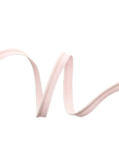Piping todo textil 10 mm - Rosa pálido