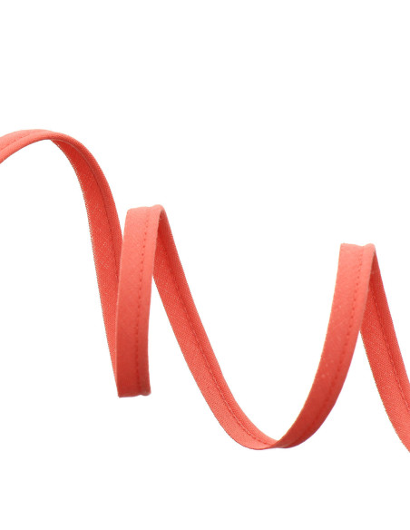 Piping todo textil 10 mm - Coral