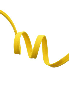 Piping todo textil 10 mm - Amarillo