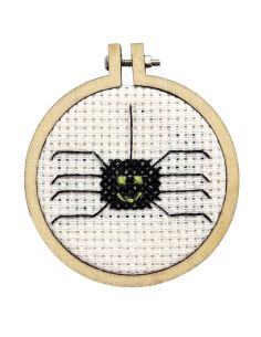 Mini kit de bordado en punto de cruz - ¡Araña de la tarde, esperanza! 2