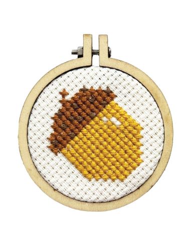 Mini kit de bordado punto de cruz - Deja de holgazanear