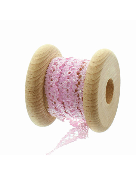 Encaje iridiscente - Rosa
