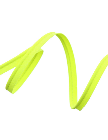 Piping todo textil 10 mm - Amarillo fluorescente