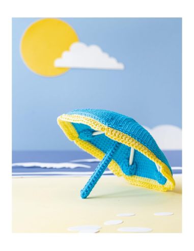 Libro de amigurumis de vacaciones en la playa y en el bosque